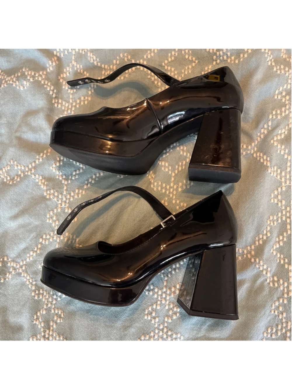 Women's Torrid Black Platform Mary Jane Heels Size 7.5